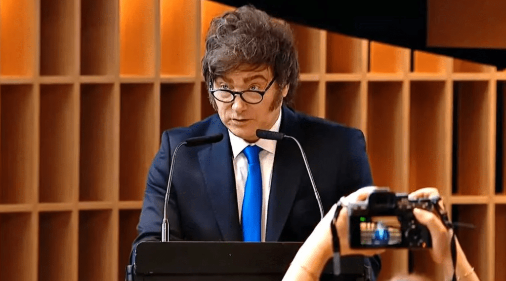 Milei proyecta una nueva etapa de reformas y asegura que “el mundo podría hablar de crecer a tasas&nbsp;argentinas”