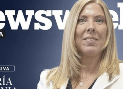 María Eugenia Capuchetti habló por primera vez en la nueva edición de Newsweek&nbsp;Argentina