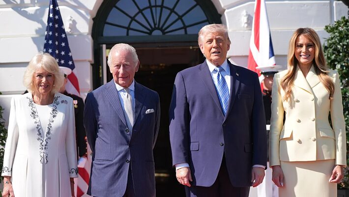 Trump elogió la “relación especial” con el Reino Unido durante una visita del rey Carlos&nbsp;III