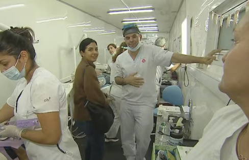 La UBA realizó atención gratuita en salud en reclamo por financiamiento universitario