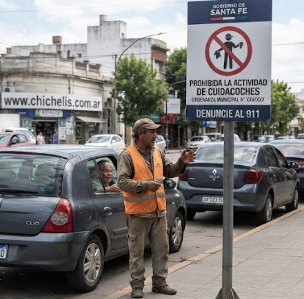 El Senado de Santa Fe sancionó la ley que prohíbe la actividad de los cuidacoches